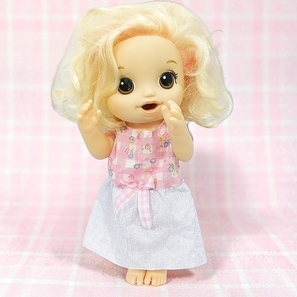 Hasbro Baby Alive Magical Mixer Doll E6943 12 In Girl Blonde Brown Eyes 2018